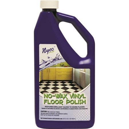 NYCO Polish Floor Vinyl No-Wax 32Oz NL90411-903206